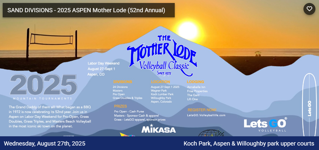 Motherlode Tournament